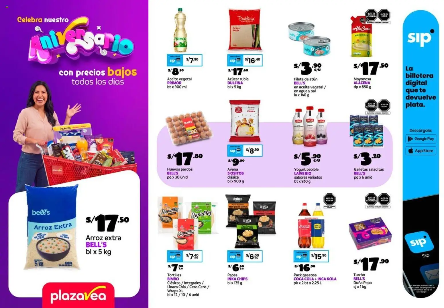 Vista previa de Catálogo Plaza Vea - Aviso bomba de la tienda Plaza Vea válido desde 16/10/2026