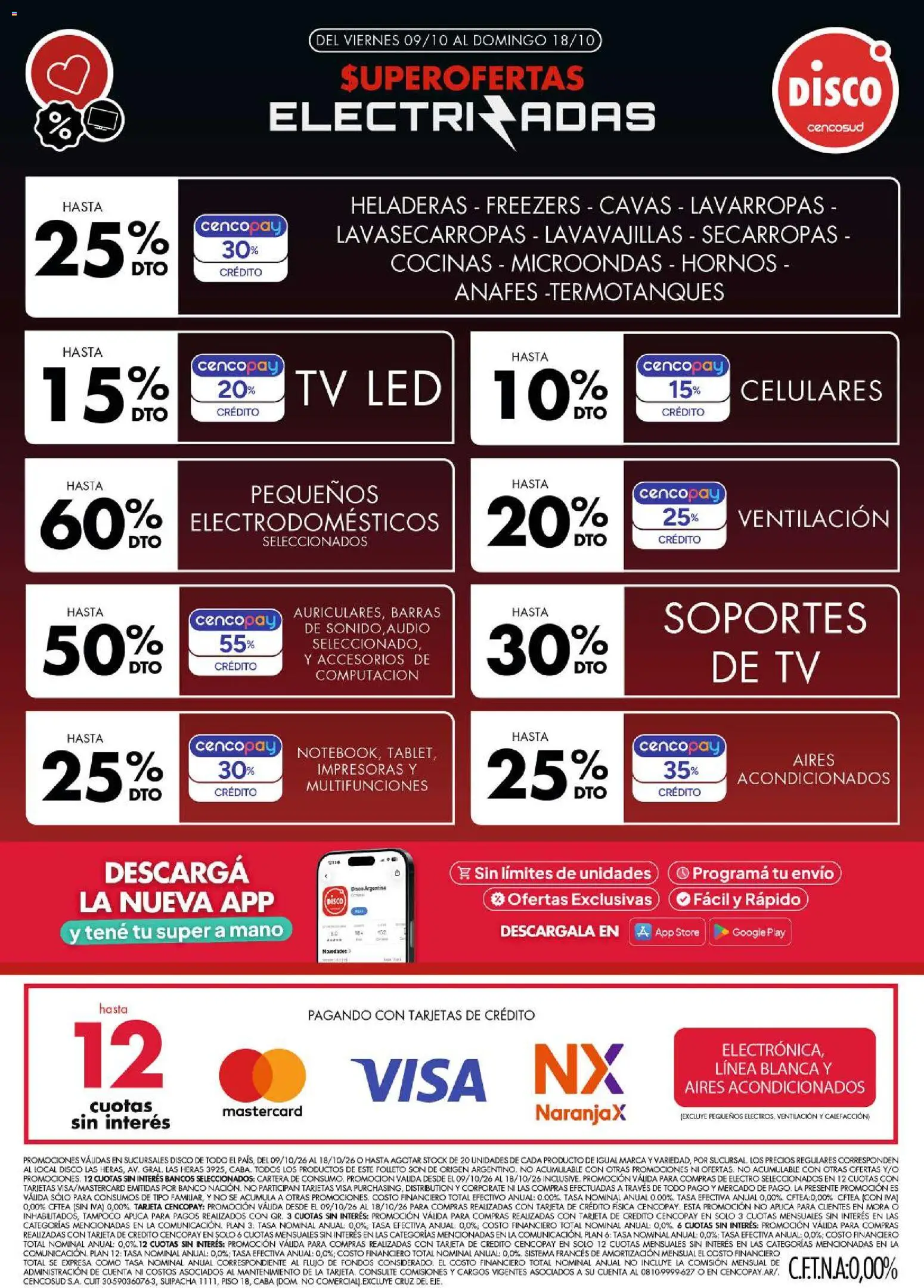 Vista previa del folleto de la tienda Disco válido desde el 09/10/2026 