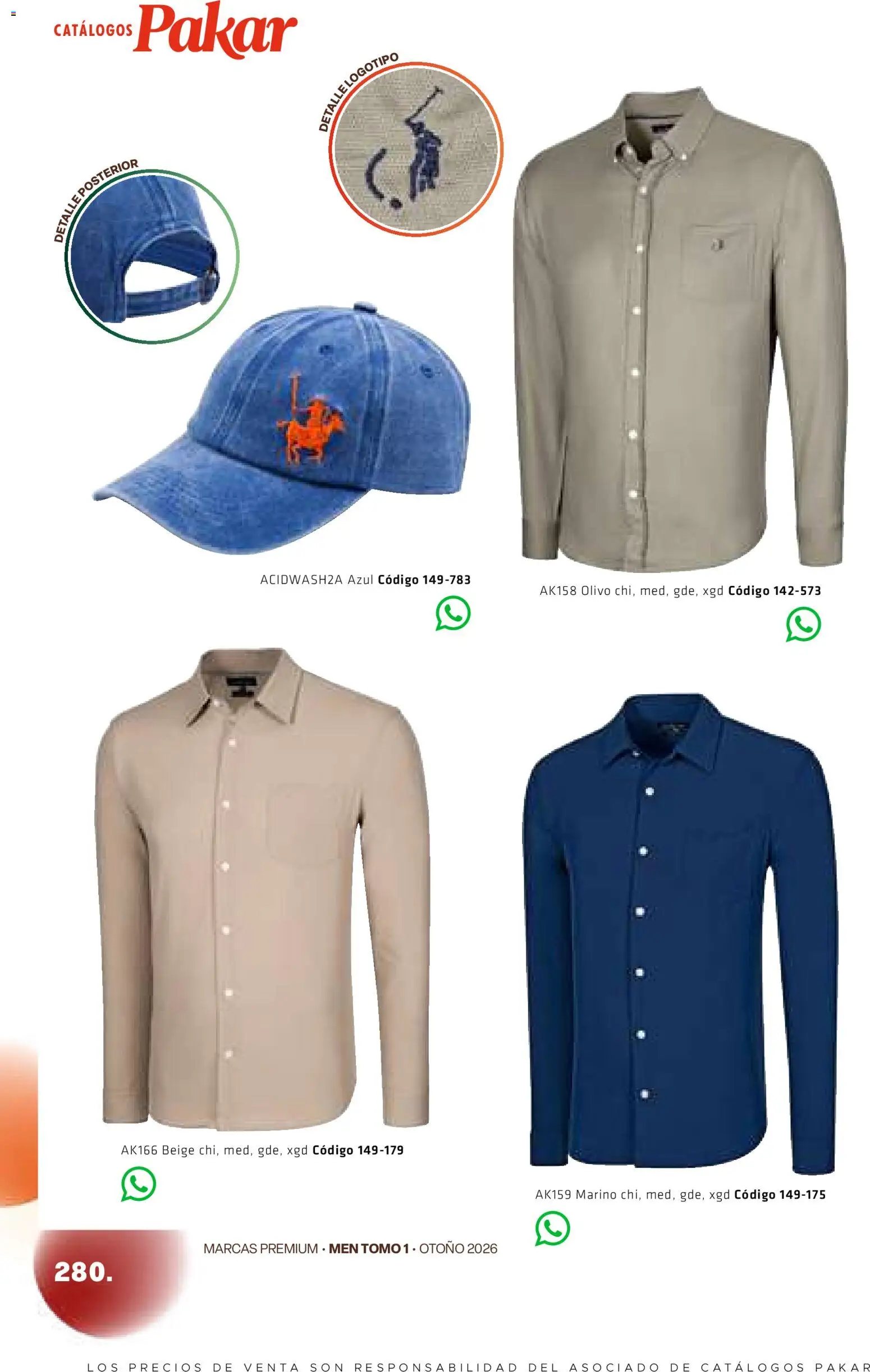 Vista previa las ofertas de la tienda SC Pakar - SC Pakar catálogo Premium Men Tomo 1 desde el 28/08/2026 