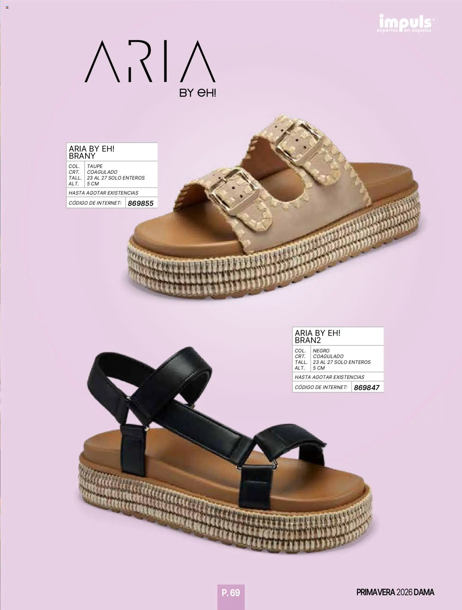 Vista previa las ofertas de la tienda Impuls - Catálogo Primavera desde el 01/01/2026 - Zapatos