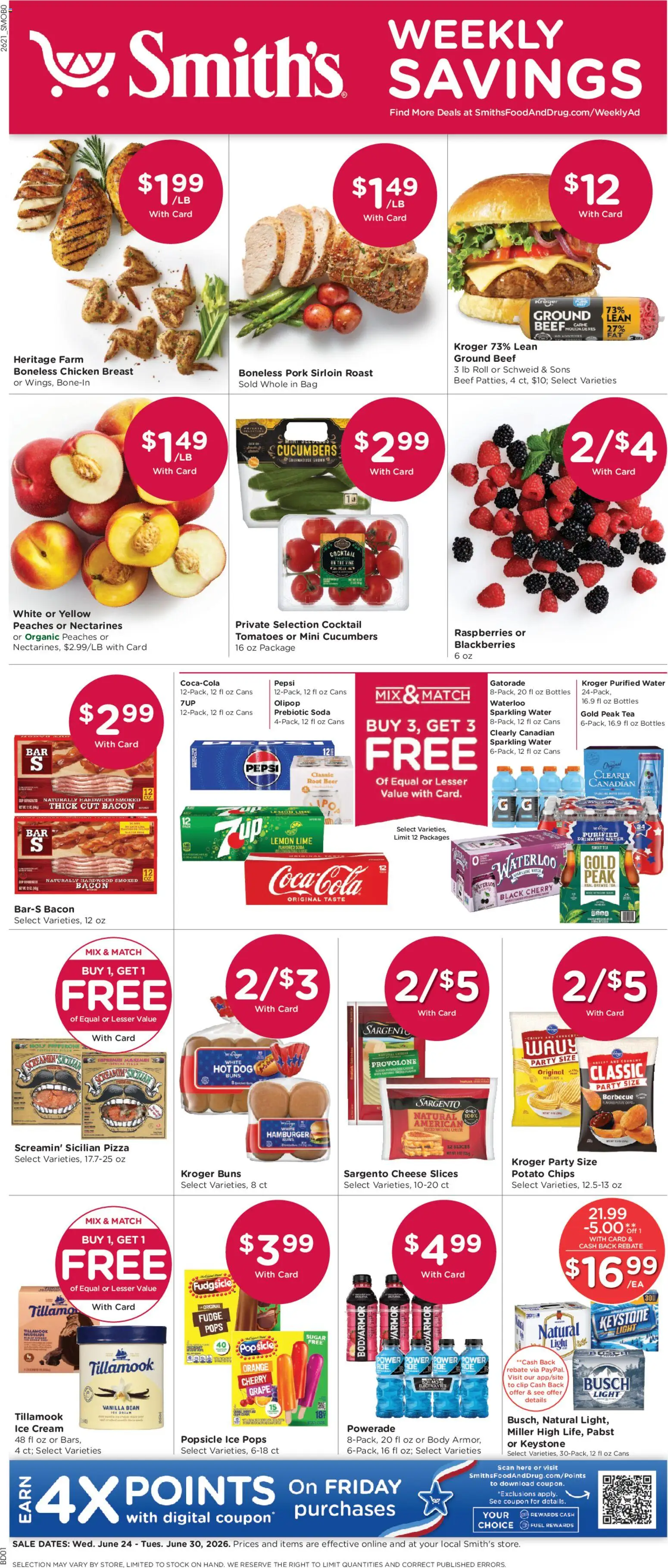 Smith's Weekly Ad from 06/24/2026 >> Flyer