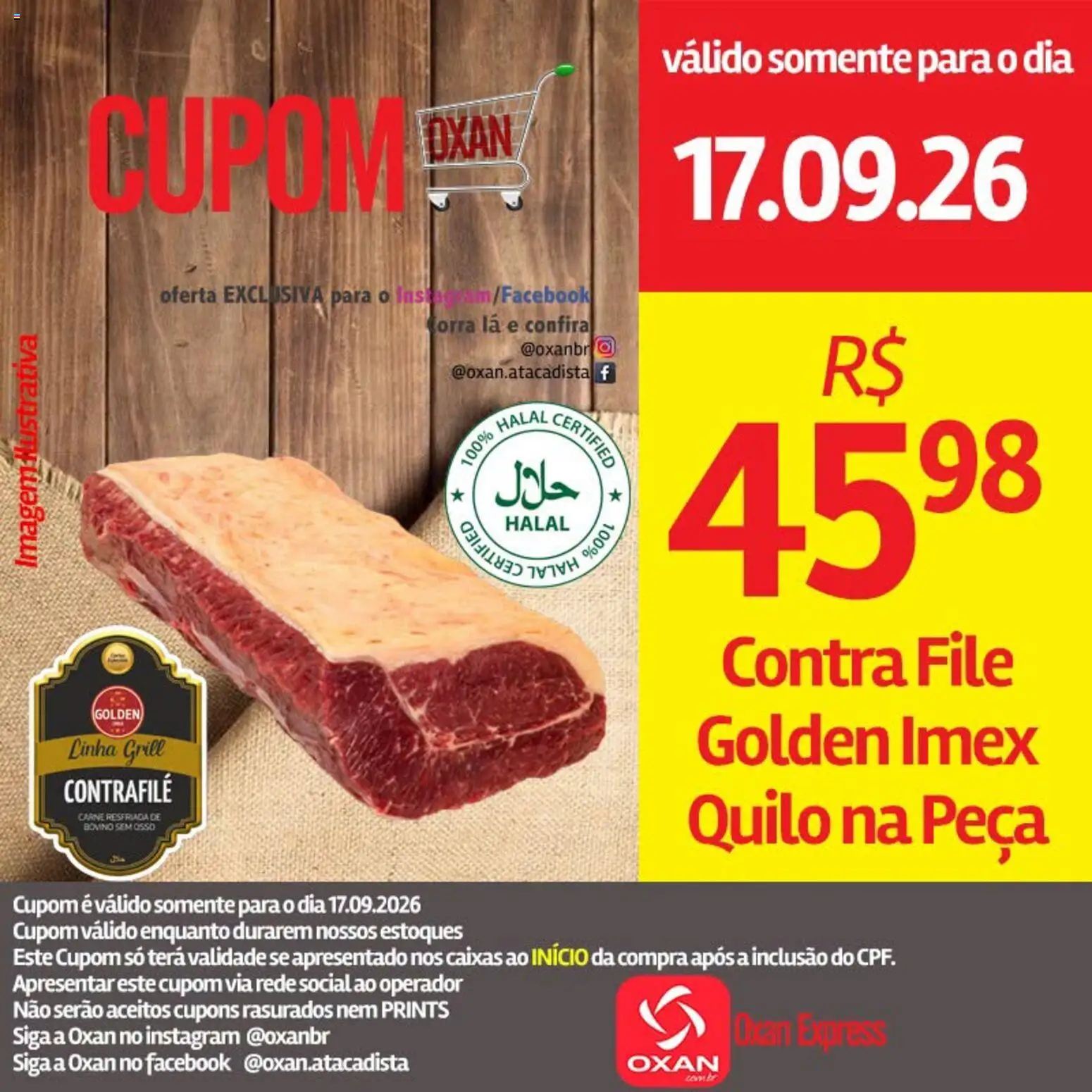 Pré-Visualização do folheto "Oxan Atacadista - Ofertas da semana" da loja Oxan Atacadista válido a partir de 17/09/2026