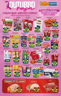 Pré-Visualização do folheto "Rede Bom Lugar - Ofertas da semana" da loja Rede Bom Lugar válido a partir de 01/10/2026