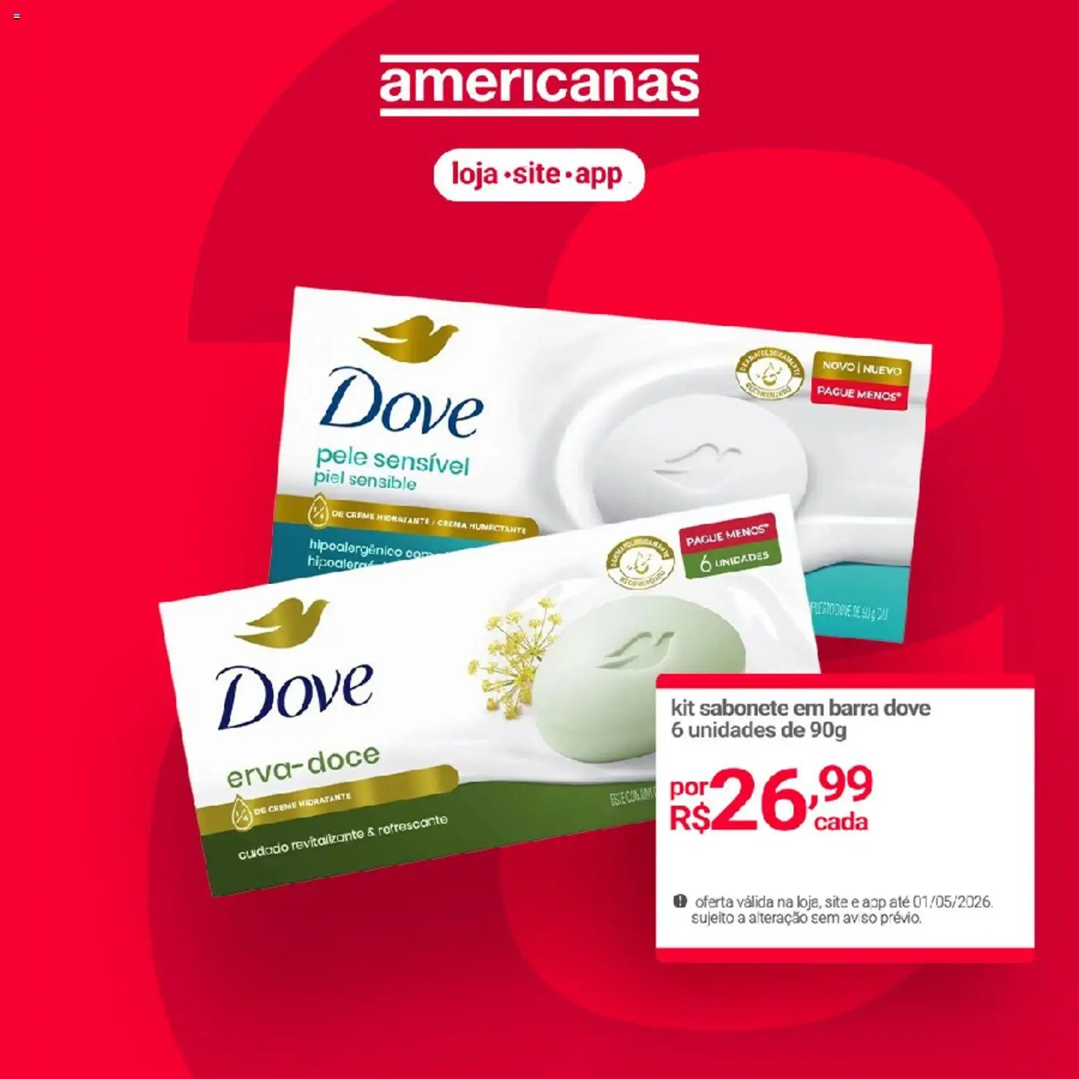 Pré-Visualização do folheto "Lojas Americanas - Ofertas atuais" da loja Lojas Americanas válido a partir de 30/04/2026