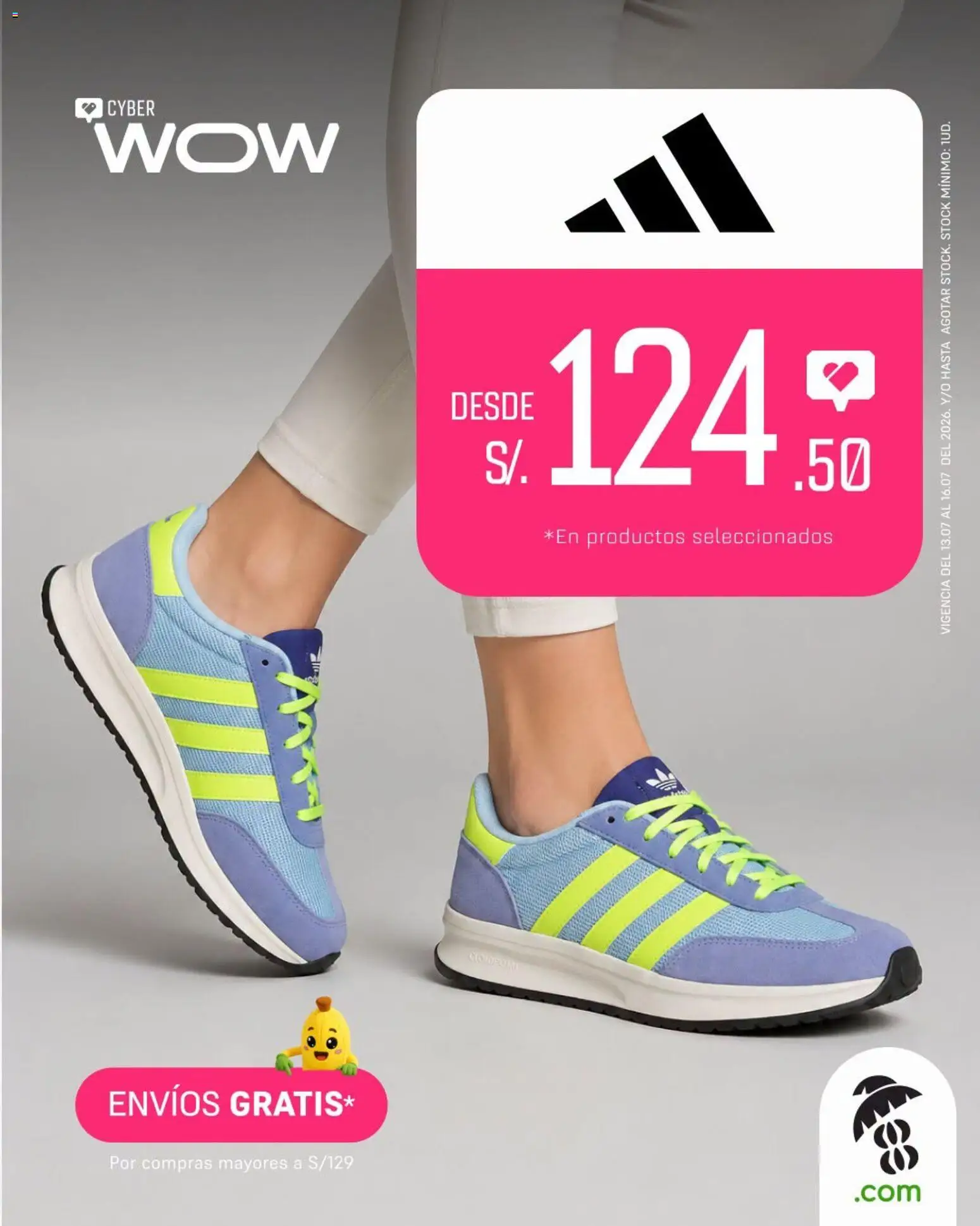 Vista previa de Platanitos Cyber Wow de la tienda Platanitos válido desde 13/07/2026