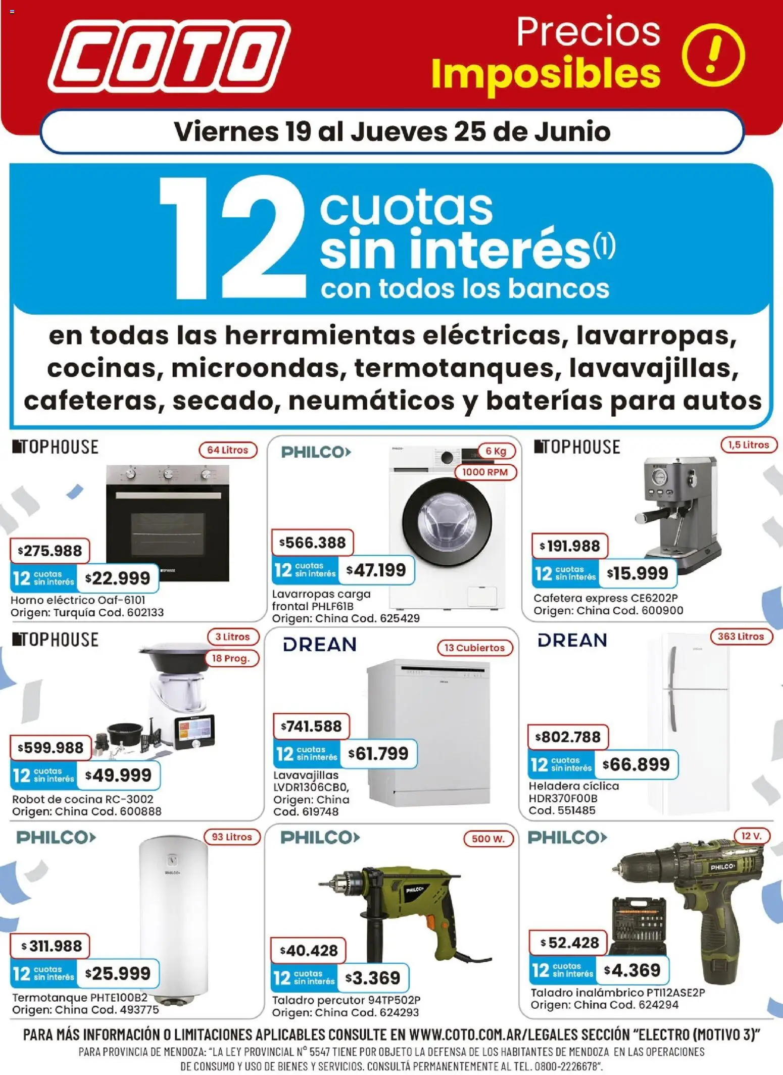 Vista previa del folleto de la tienda Coto válido desde el 19/06/2026 