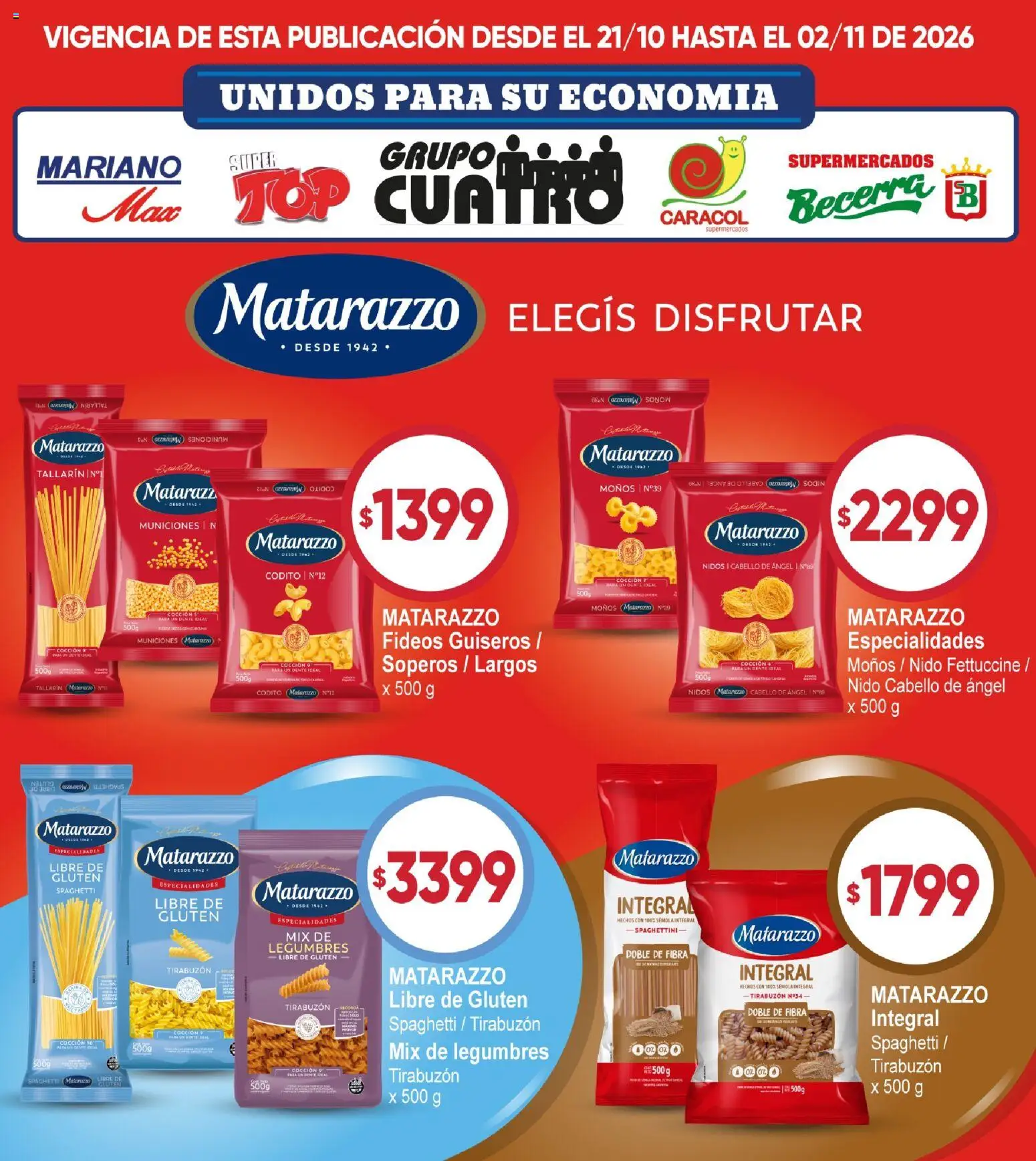 Vista previa del folleto de la tienda Mariano Max válido desde el 21/10/2026 