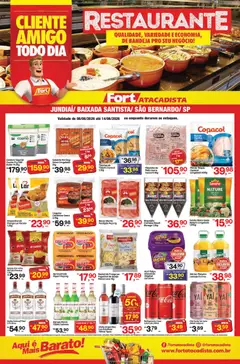 Pré-Visualização do folheto "Fort Atacadista ofertas Food Service" da loja Fort Atacadista válido a partir de 08/06/2026