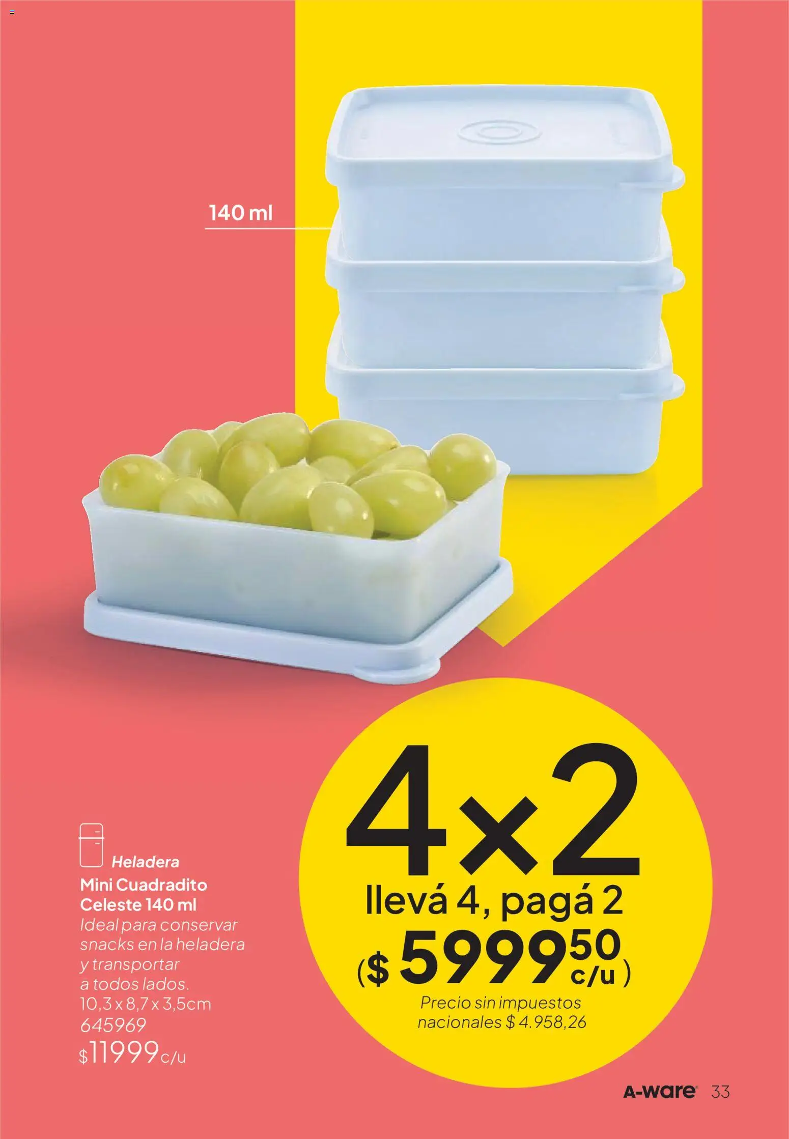 Vista previa del folleto de la tienda Tupperware válido desde el 30/10/2026 