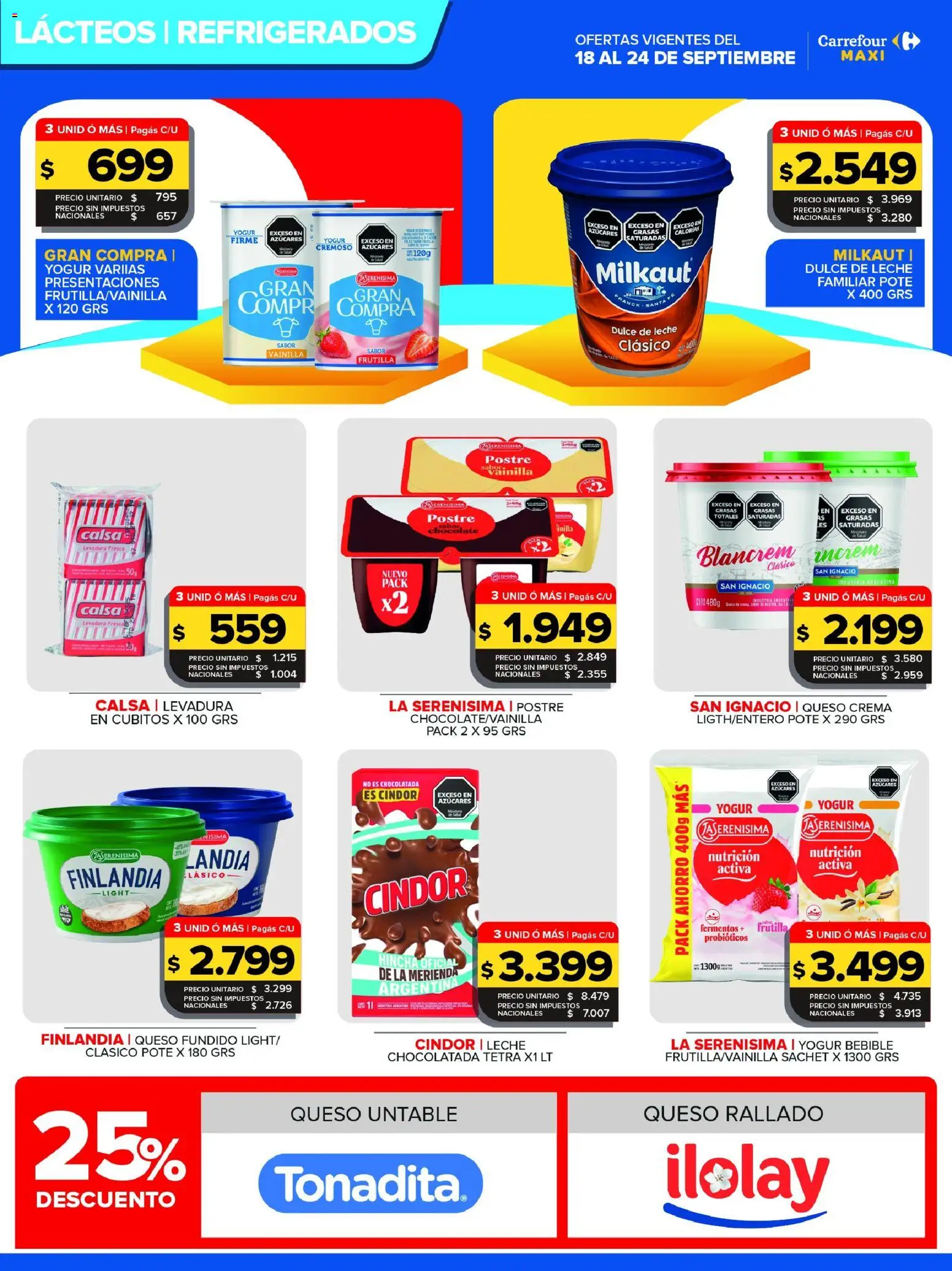 Vista previa del folleto de la tienda Carrefour Maxi válido desde el 18/09/2026 