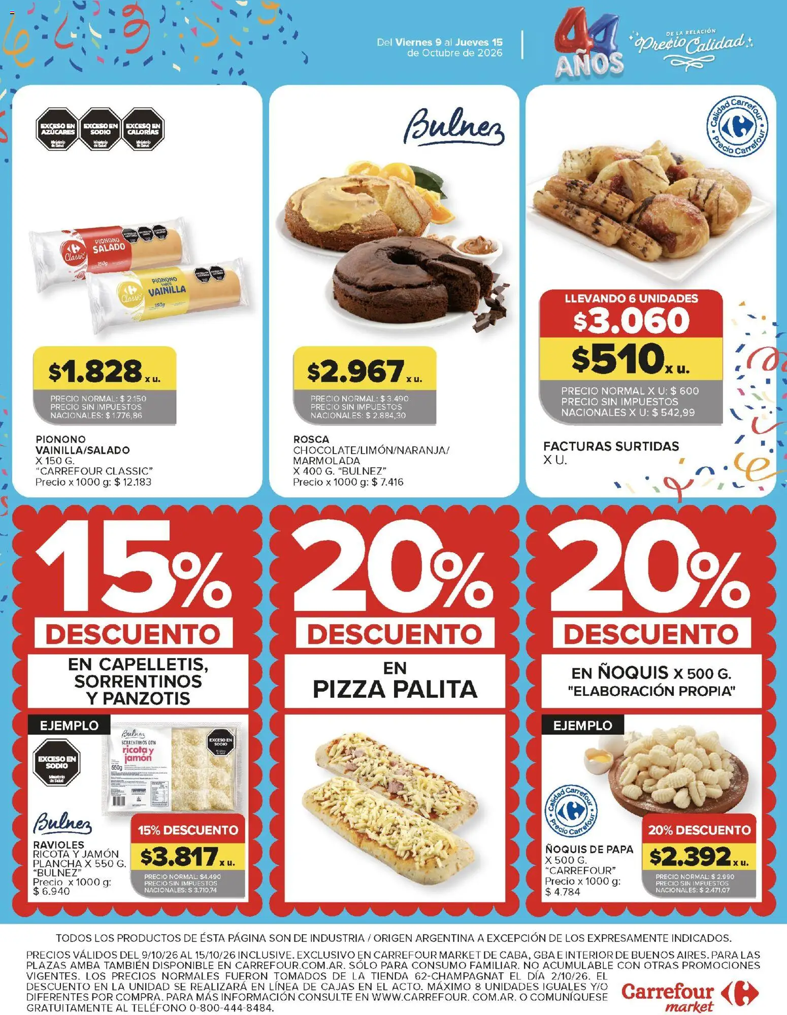 Vista previa del folleto de la tienda Carrefour Market válido desde el 09/10/2026 