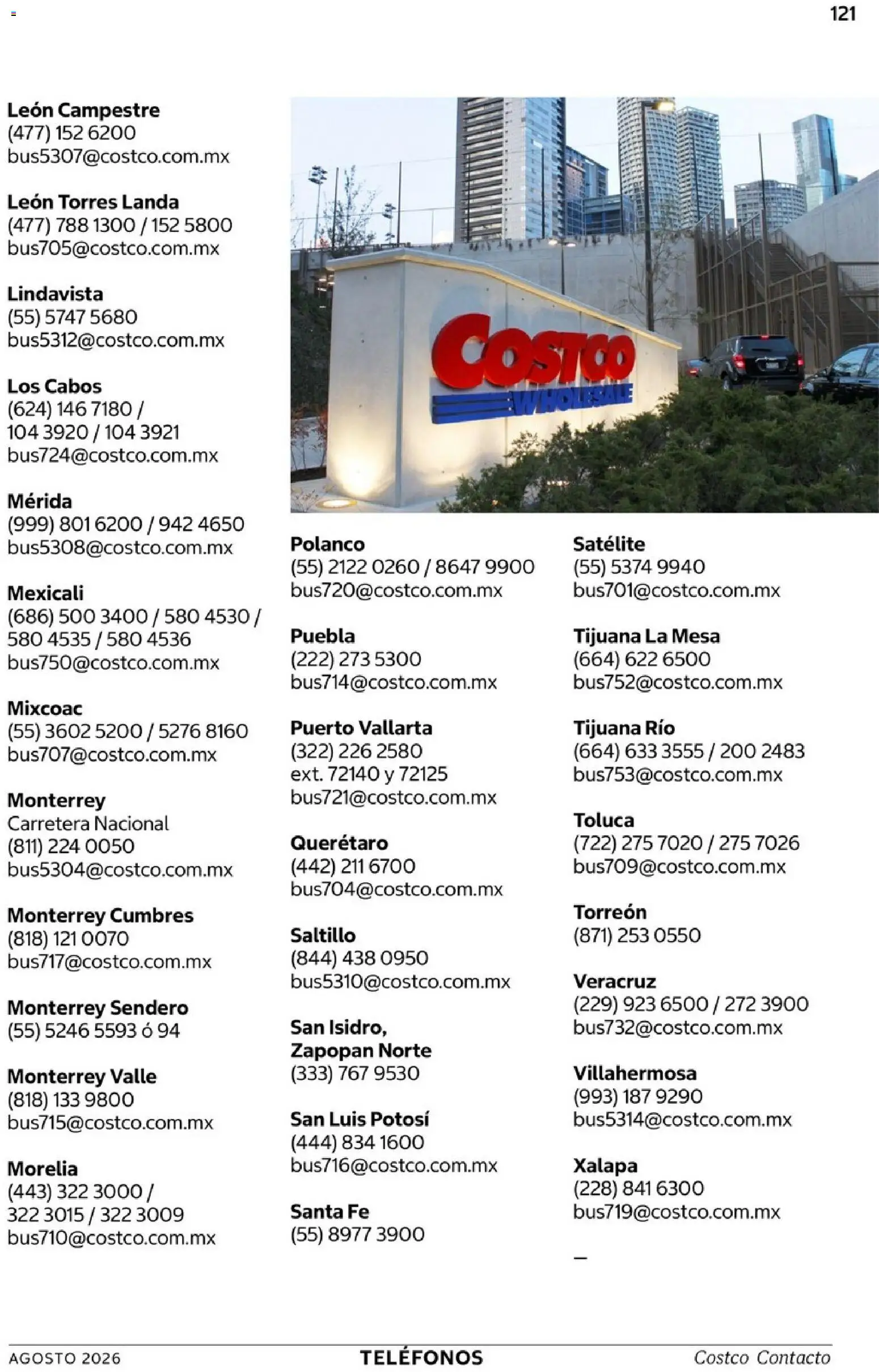 Vista previa las ofertas de la tienda Costco - Costco catálogo Agosto desde el 01/08/2026 