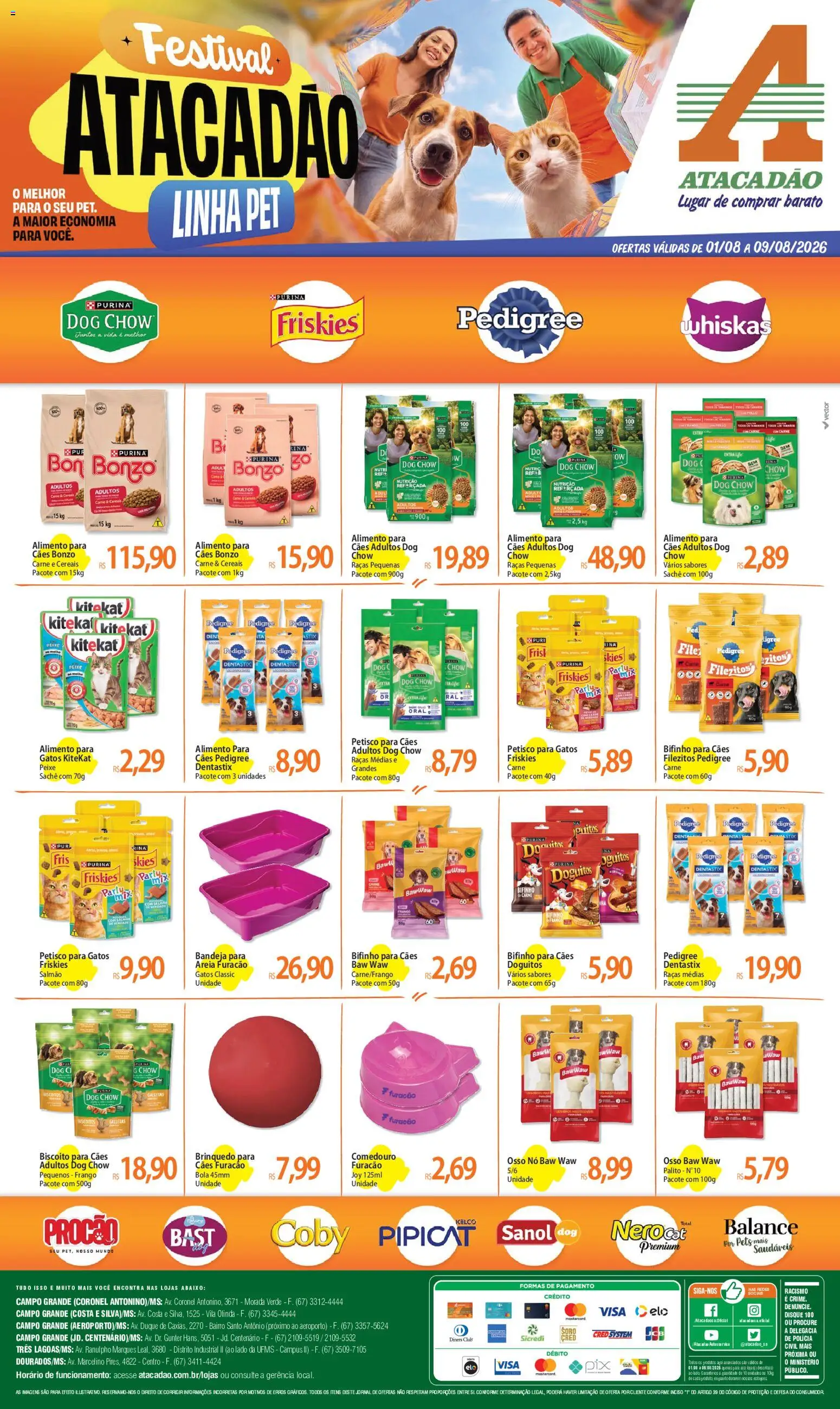 Pré-Visualização do folheto "Atacadão ofertas - MS" da loja Atacadão válido a partir de 01/08/2026