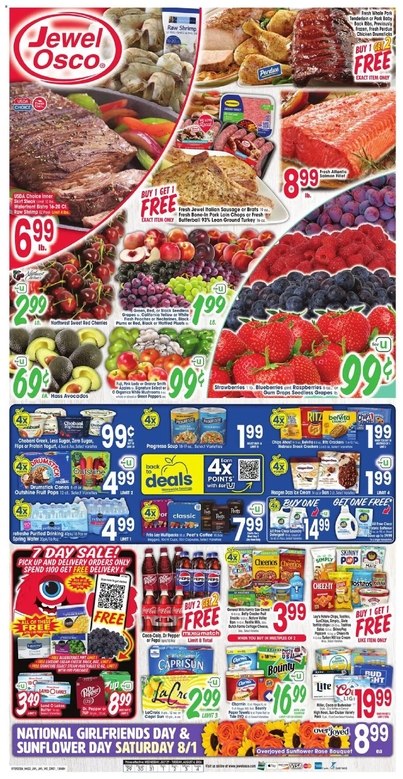 Ad Preview of Jewel Osco Jewel Osco Weekly Ad from 07/29/2026