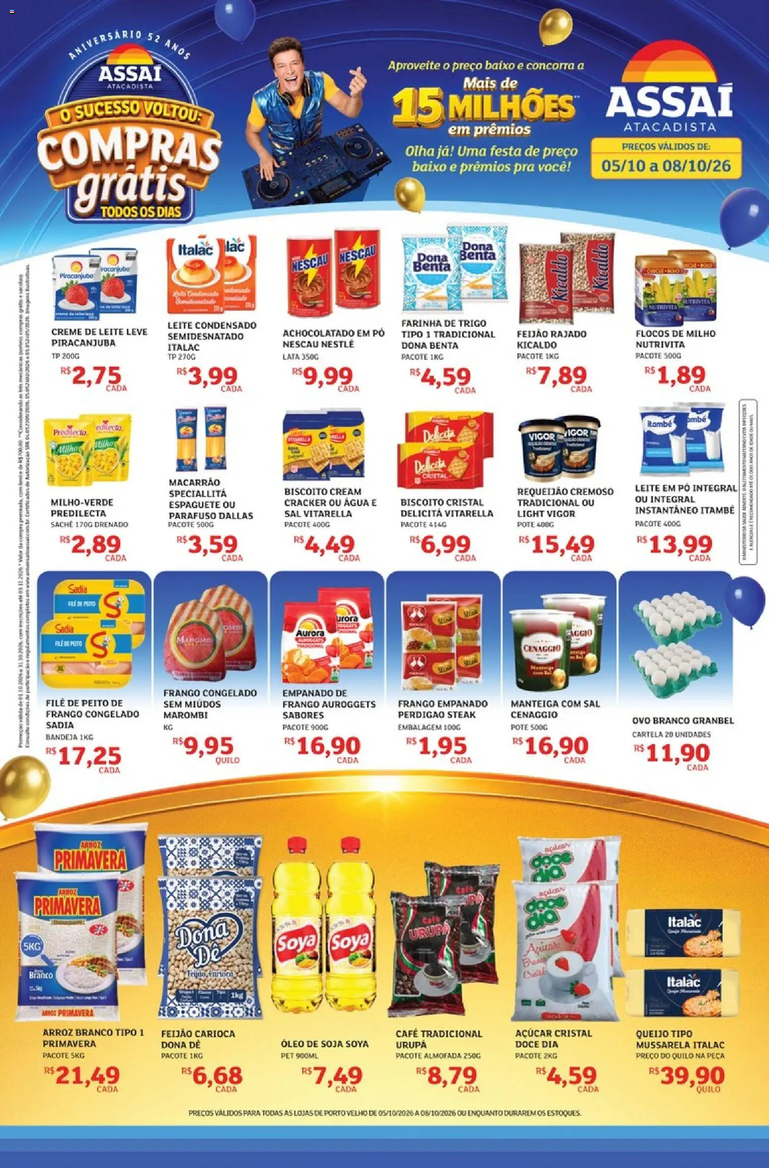 Pré-Visualização do folheto "Assaí Atacadista ofertas - RO" da loja Assaí Atacadista válido a partir de 05/10/2026