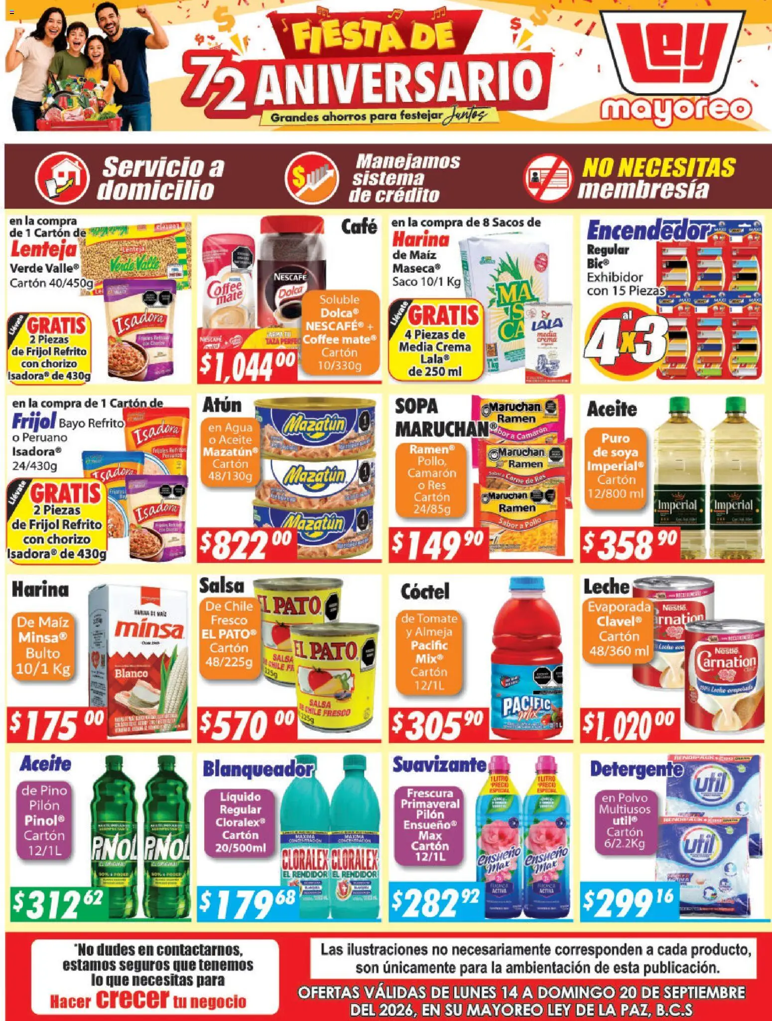 Vista previa las ofertas de la tienda Casa Ley - Casa Ley folleto La Paz desde el 14/09/2026 