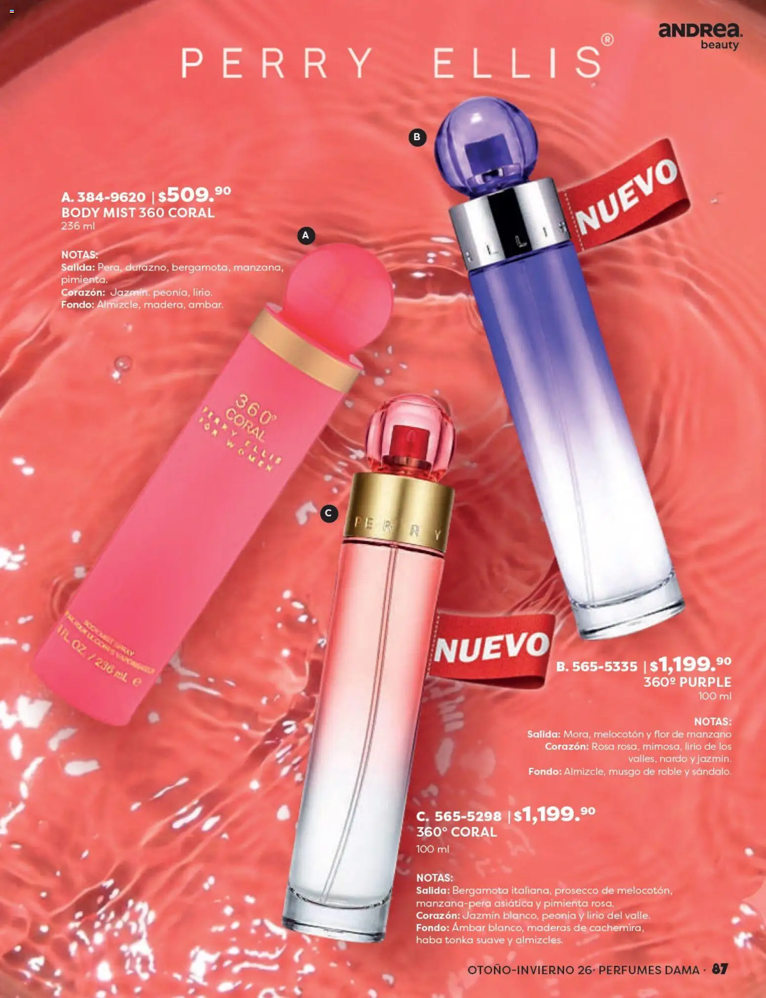 Vista previa las ofertas de la tienda Andrea - Andrea catálogo Beauty desde el 23/08/2026 