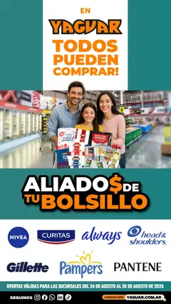 Vista previa del folleto de la tienda Yaguar válido desde el 24/08/2026 