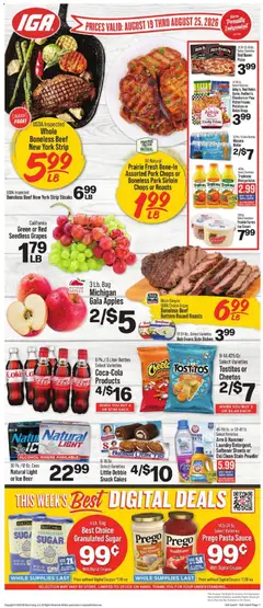 Ad Preview of IGA IGA Weekly Ad from 08/19/2026