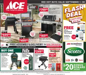 Ad Preview of ACE Hardware ACE Hardware Weekly Ad from 09/01/2026