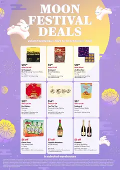 Preview of catalogue Costco Moon Festival Deals from shop Costco valid 17/09/2026