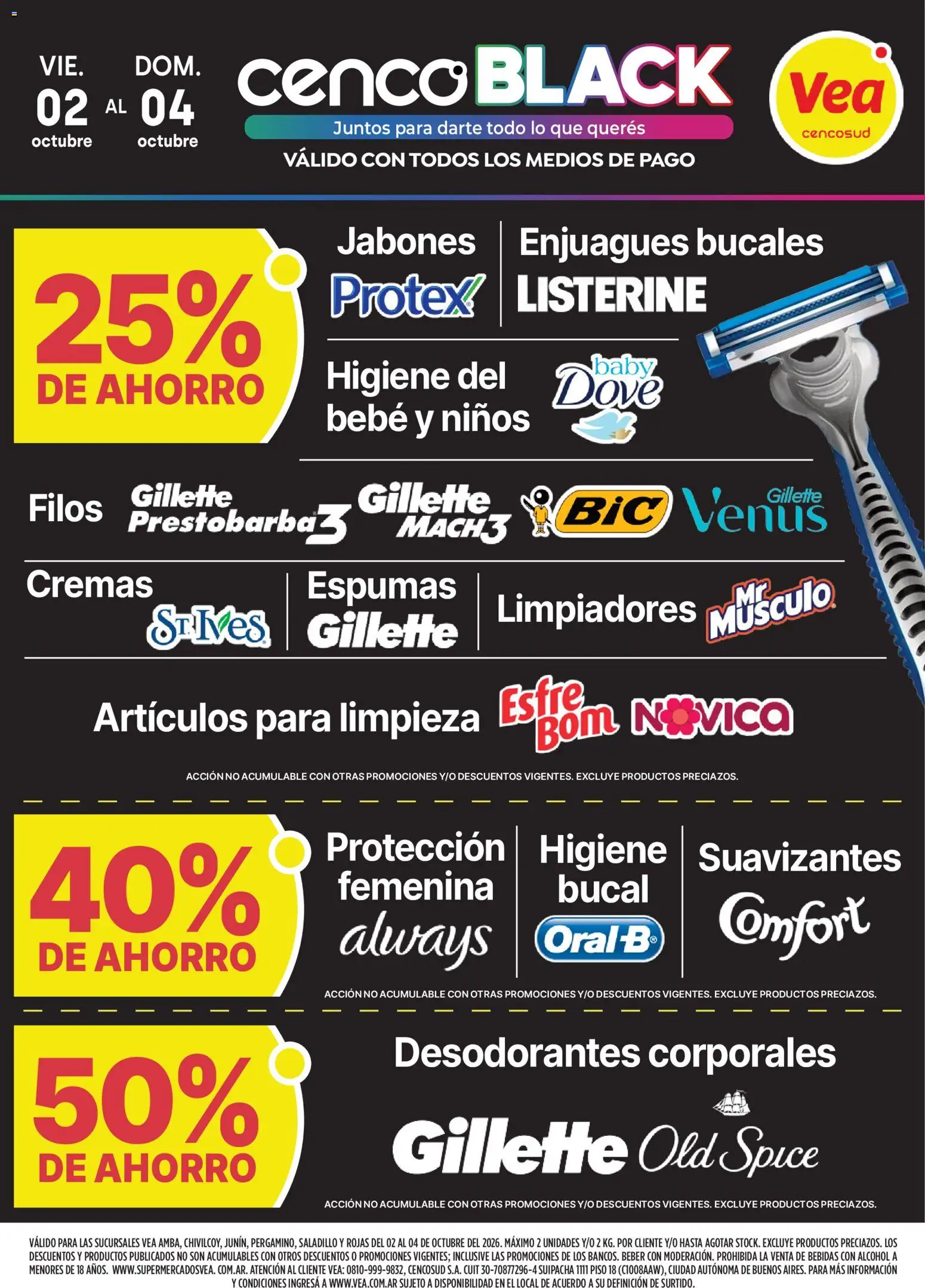 Vista previa del folleto de la tienda Vea válido desde el 02/10/2026 