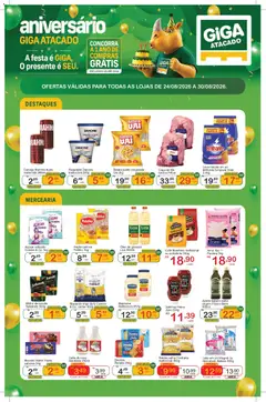 Pré-Visualização do folheto "GIGA Atacado - Ofertas da semana" da loja GIGA Atacado válido a partir de 24/08/2026