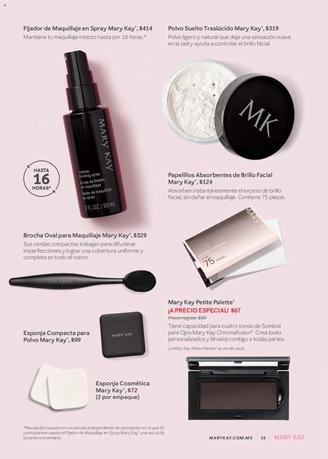 Nuevo catálogo de Mary Kay a partir del 01/05