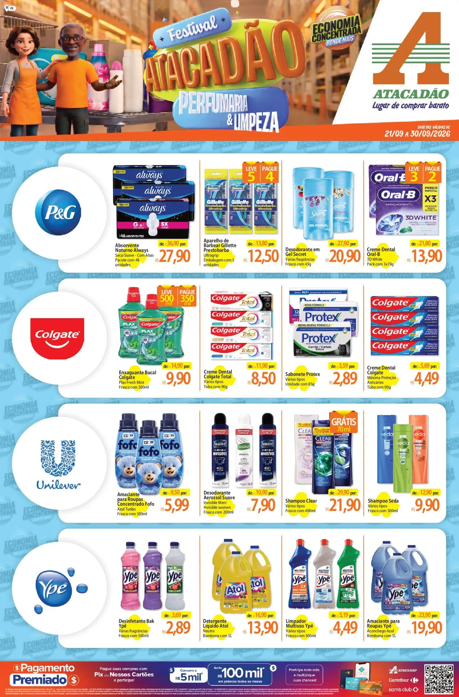 Pré-Visualização do folheto "Atacadão ofertas - PE" da loja Atacadão válido a partir de 21/09/2026