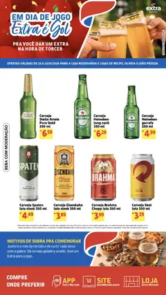 Pré-Visualização do folheto "Extra ofertas de Mercado Viral Gol" da loja Extra válido a partir de 23/06/2026