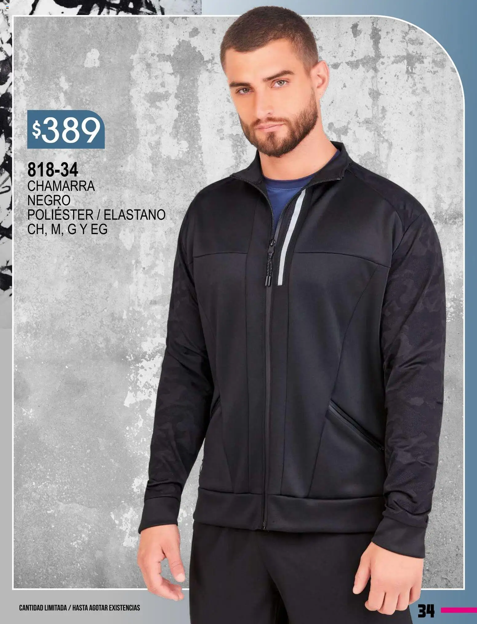 Vista previa las ofertas de la tienda Cklass - Catálogo Especial Supersport Caballero desde el 08/01/2026 - Chamarra