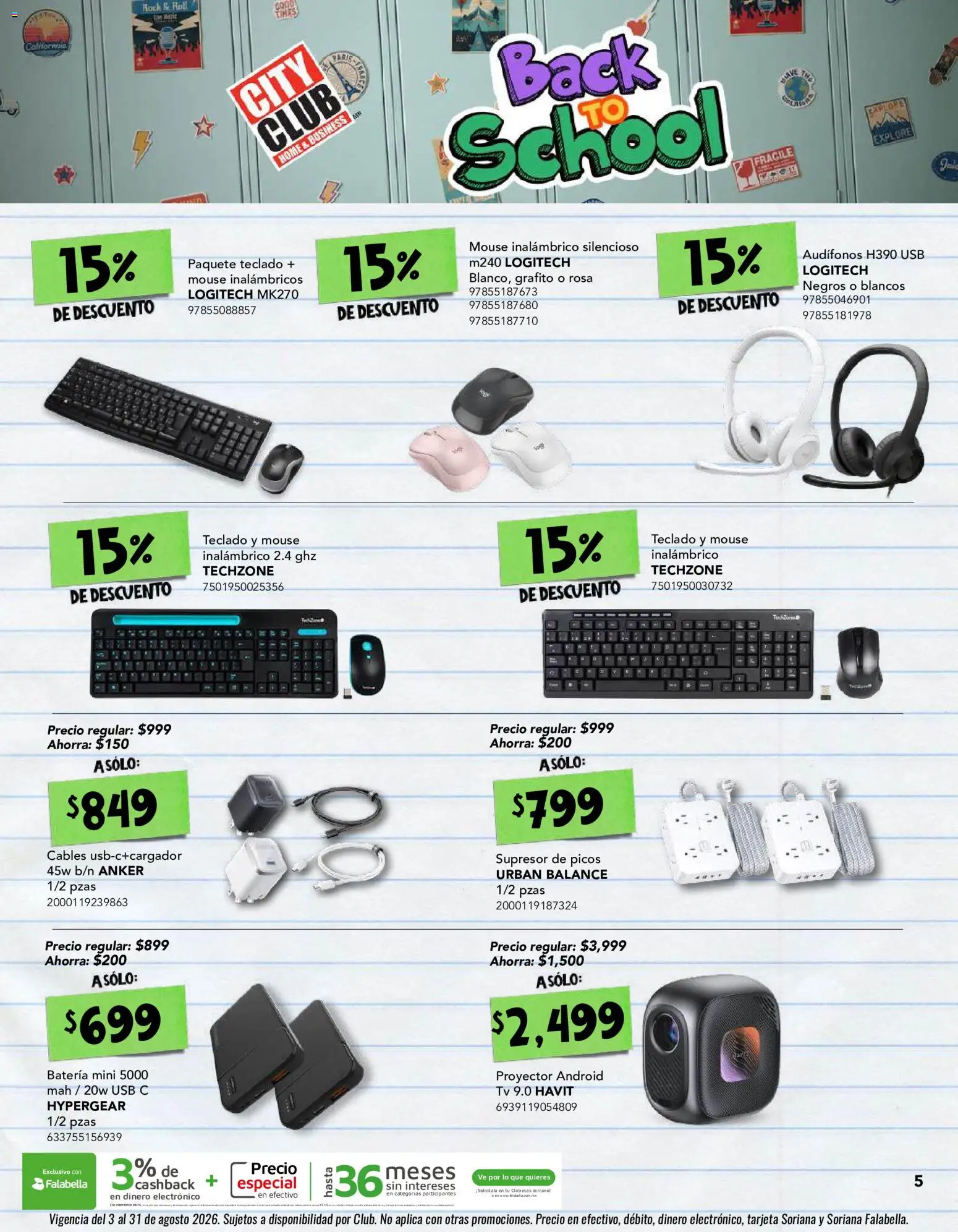 Vista previa las ofertas de la tienda City Club - City Club catálogo desde el 03/08/2026 