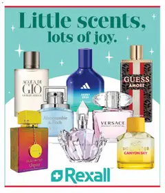 Un aperçu du dépliant Rexall flyer - Holiday Fragrance 2026 du magasin Rexall est valide à partir 30 oct. 2026