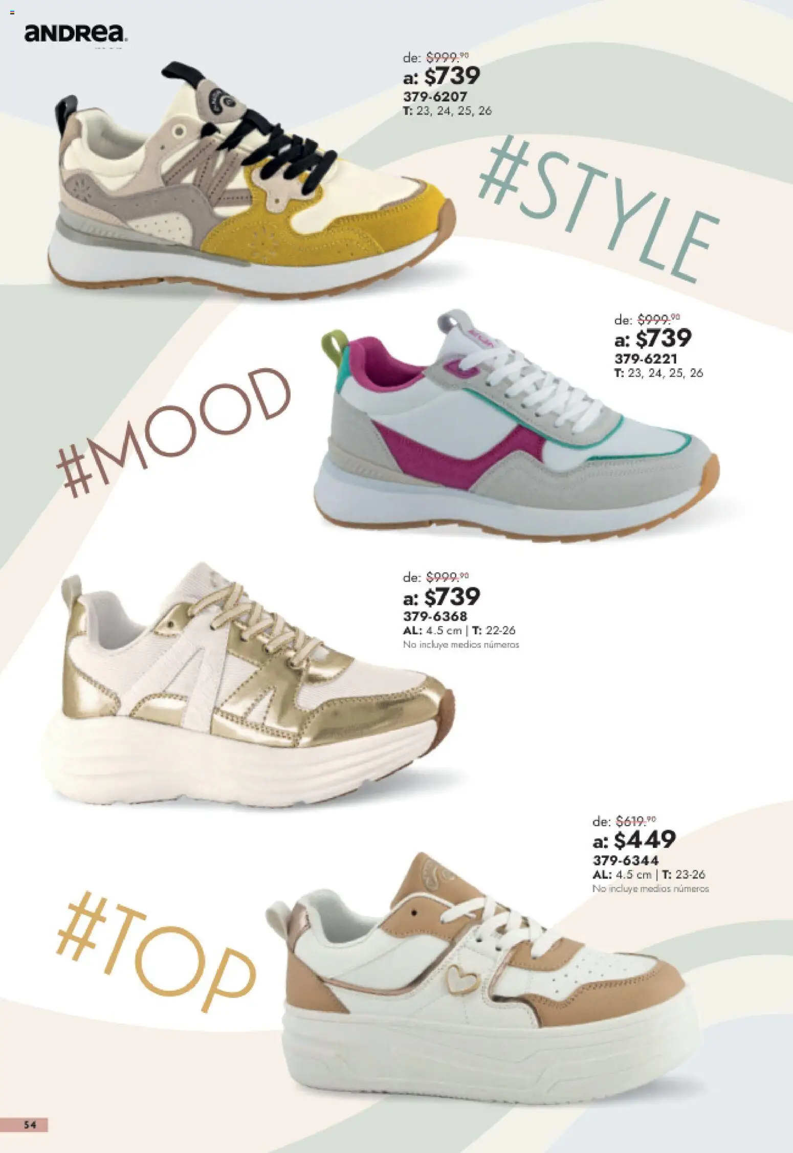 Vista previa las ofertas de la tienda Andrea - Andrea catálogo Outlet desde el 26/07/2026 