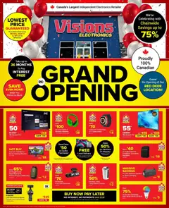 Un aperçu du dépliant Visions weekly flyer / circulaire du magasin Visions est valide à partir 4 sept. 2026