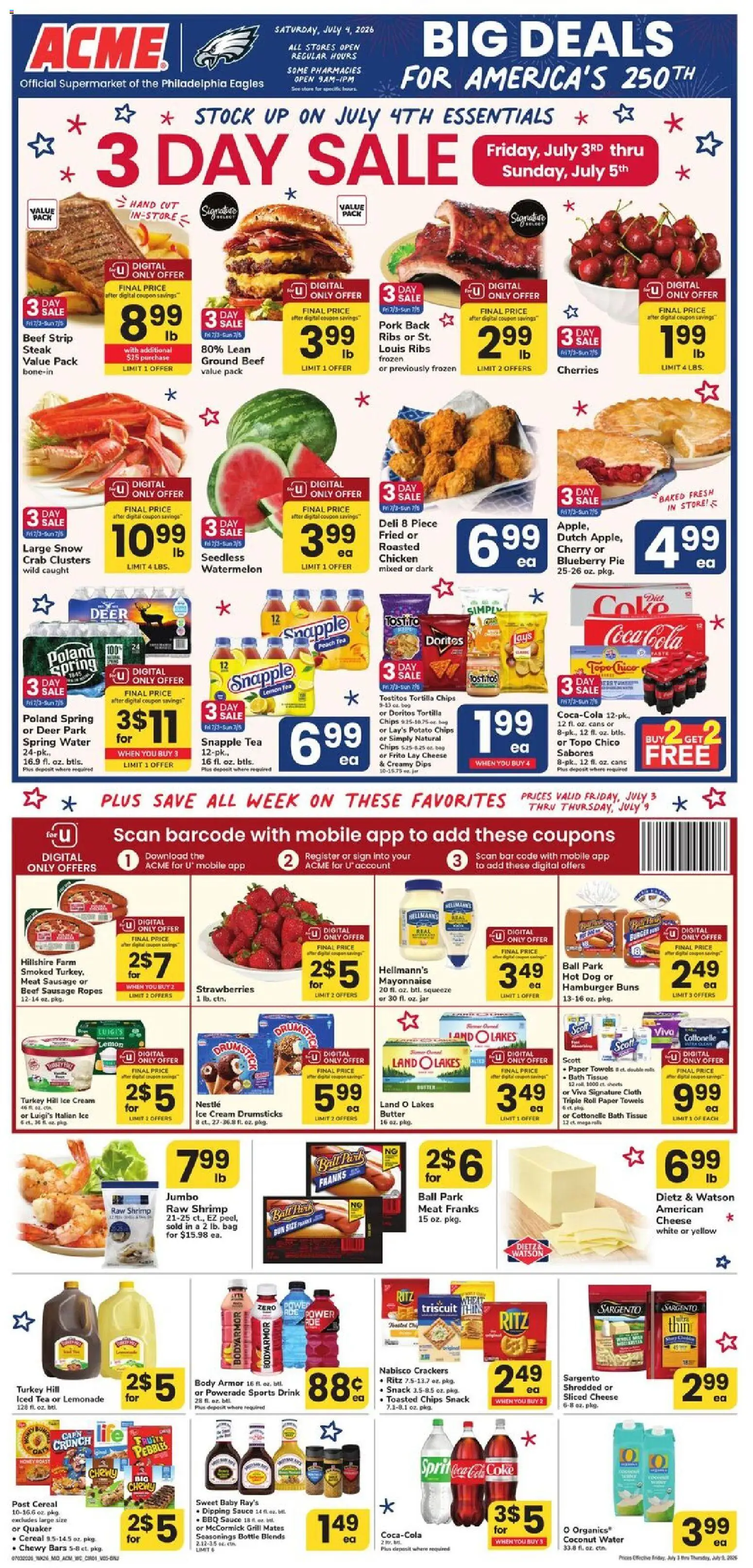 Acme Weekly Ad (07/03/2026) 🛍️ >> Circular, Flyer