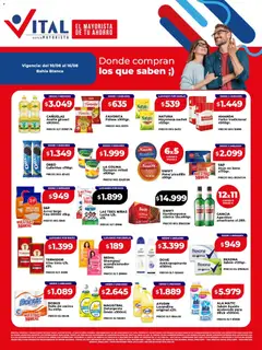 Vista previa del folleto de la tienda Vital válido desde el 10/08/2026 