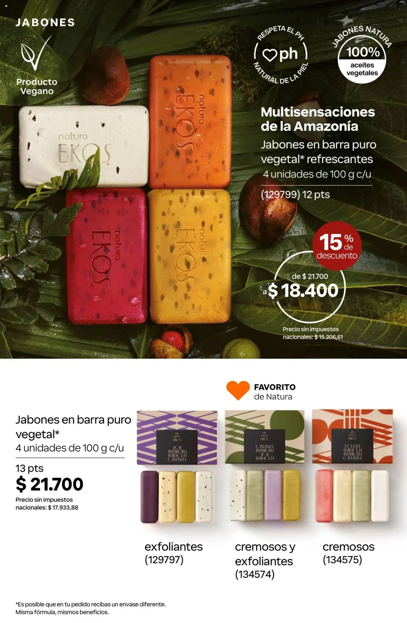 Vista previa del folleto de la tienda Natura válido desde el 22/10/2026 