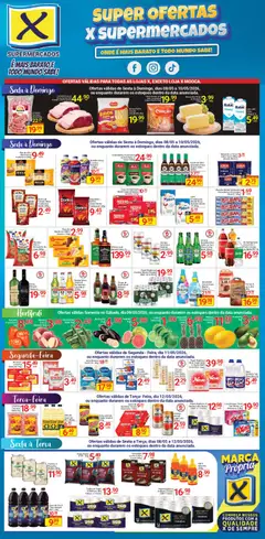 Pré-Visualização do folheto "X Supermercados - Ofertas da semana" da loja X Supermercados válido a partir de 08/05/2026