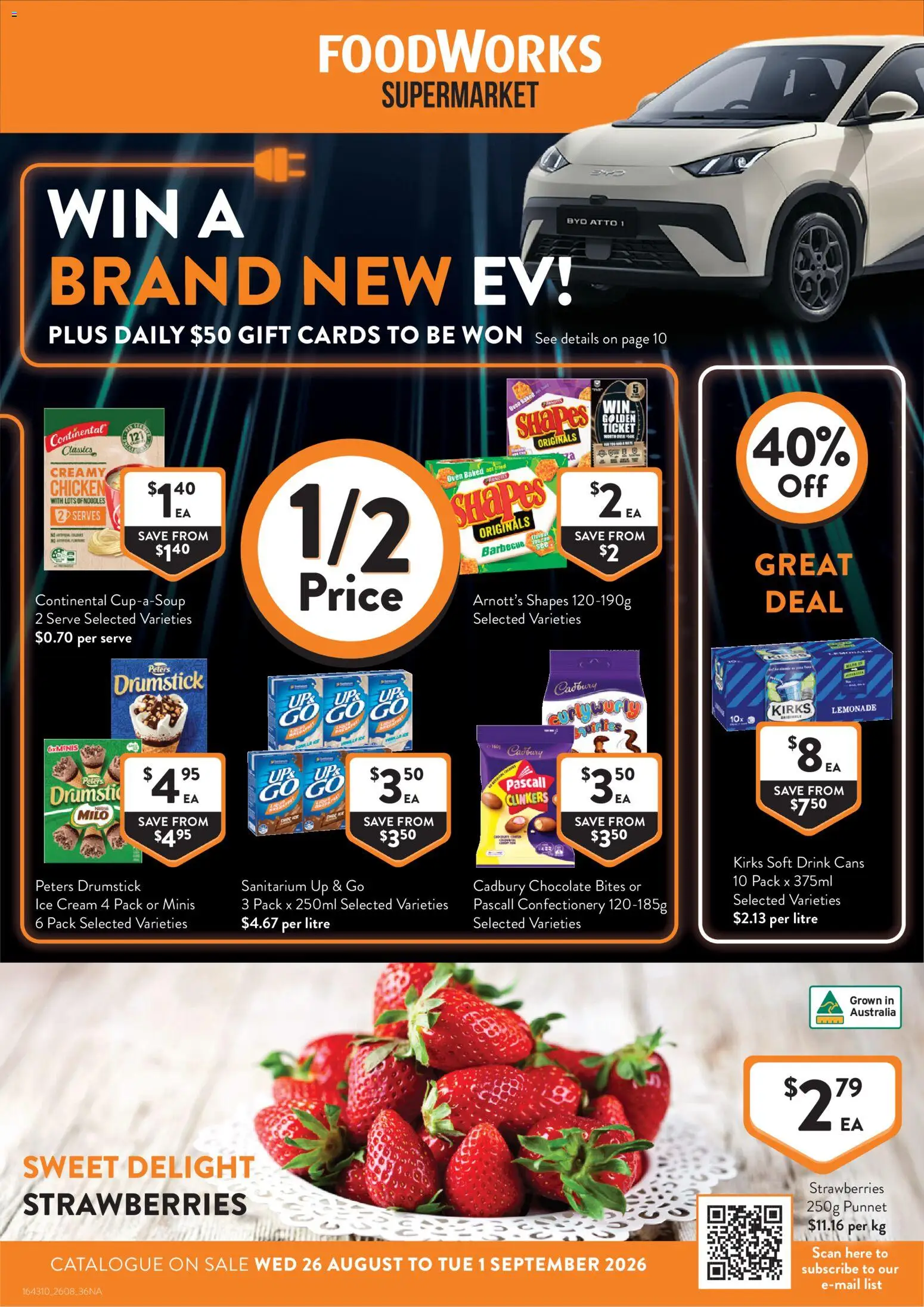 Preview of catalogue Foodworks catalogue NSW from shop Foodworks valid 26/08/2026
