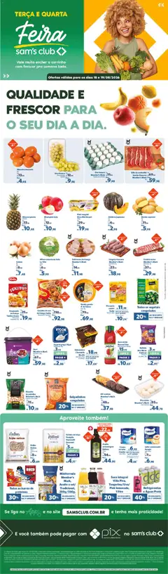 Pré-Visualização do folheto "Sam's Club - Ofertas da semana" da loja Sam's Club válido a partir de 18/08/2026
