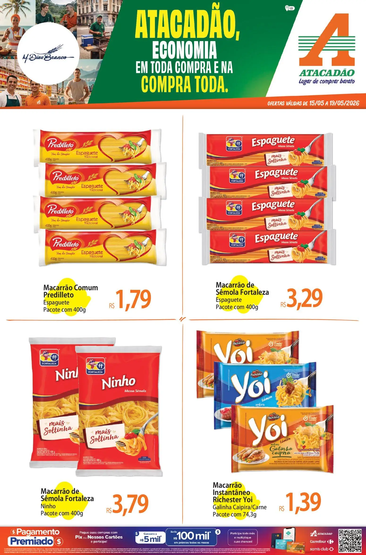 Pré-Visualização do folheto "Atacadão ofertas - CE" da loja Atacadão válido a partir de 15/05/2026