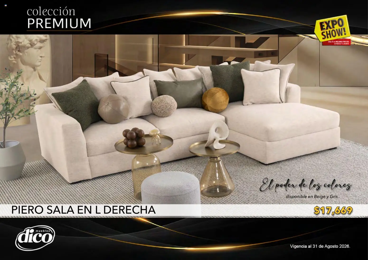 Vista previa las ofertas de la tienda Muebles Dico - Muebles Dico catálogo Colección Premium desde el 01/08/2026 