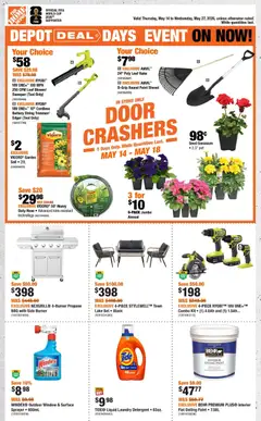 Un aperçu du dépliant Home Depot weekly flyer -QC du magasin Home Depot est valide à partir 14 mai 2026