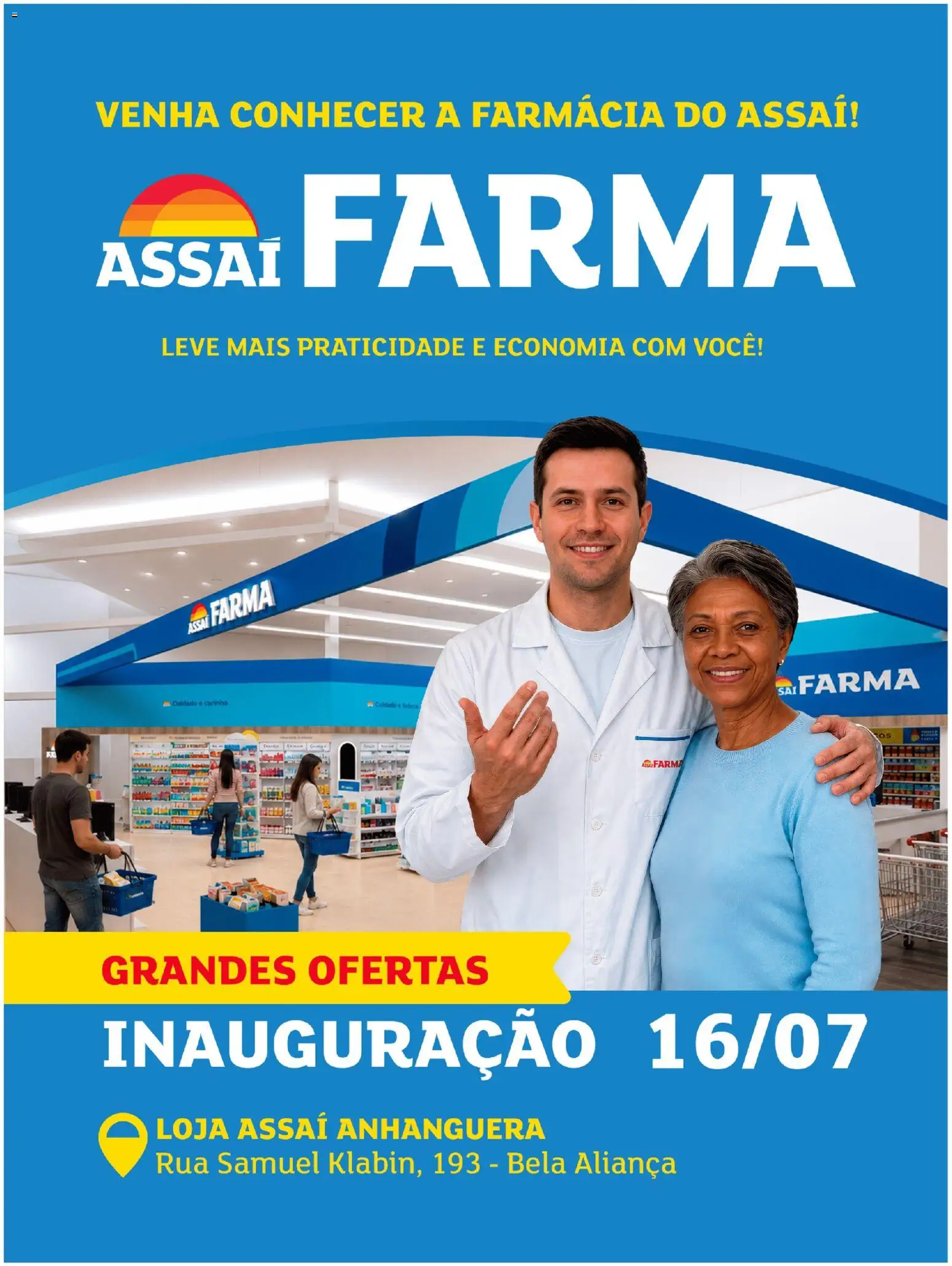 Pré-Visualização do folheto "Assaí Atacadista ofertas - SP" da loja Assaí Atacadista válido a partir de 16/07/2026