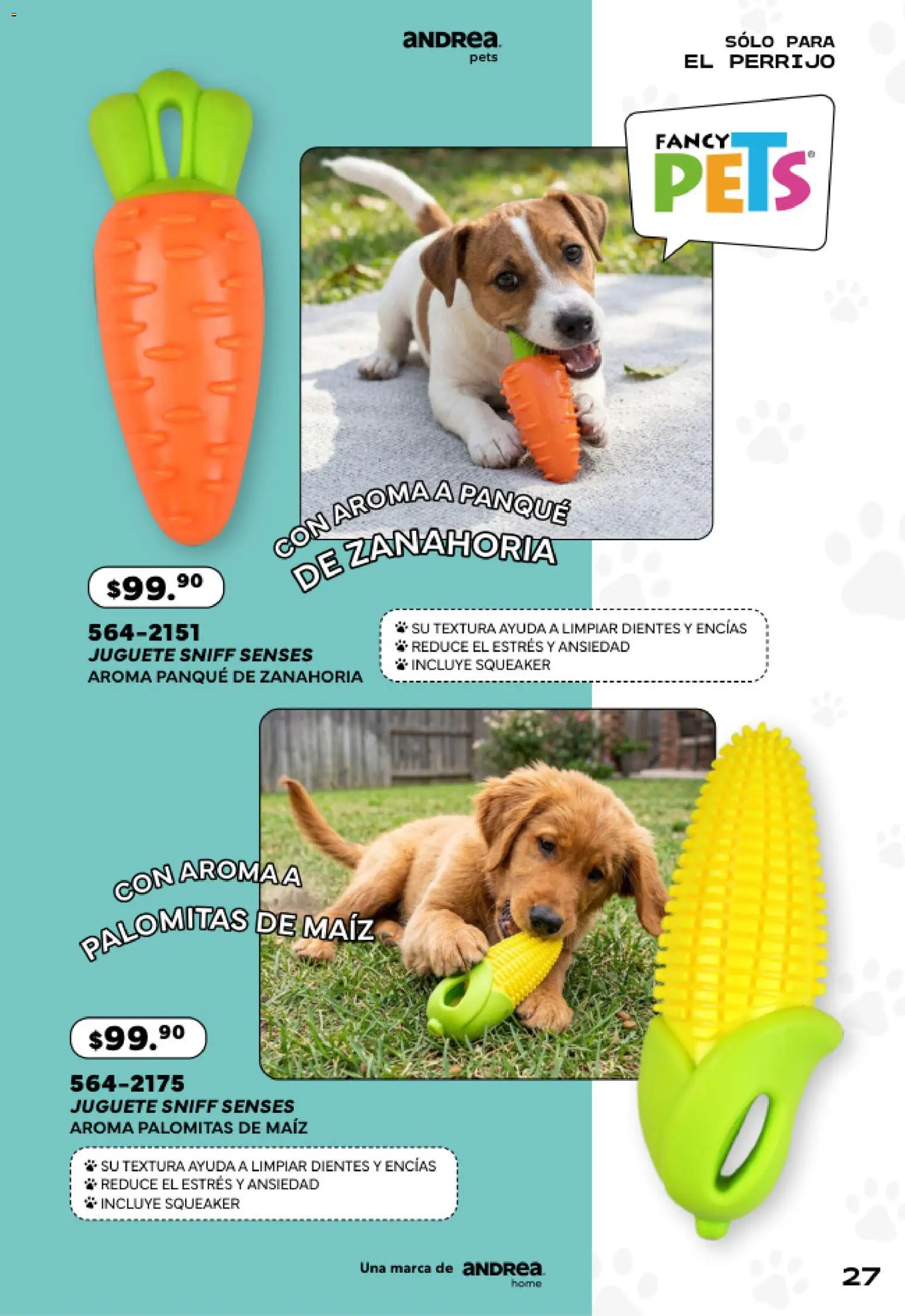 Vista previa las ofertas de la tienda Andrea - Andrea catálogo Pets desde el 24/05/2026 - Palomitas, Maíz, Zanahoria