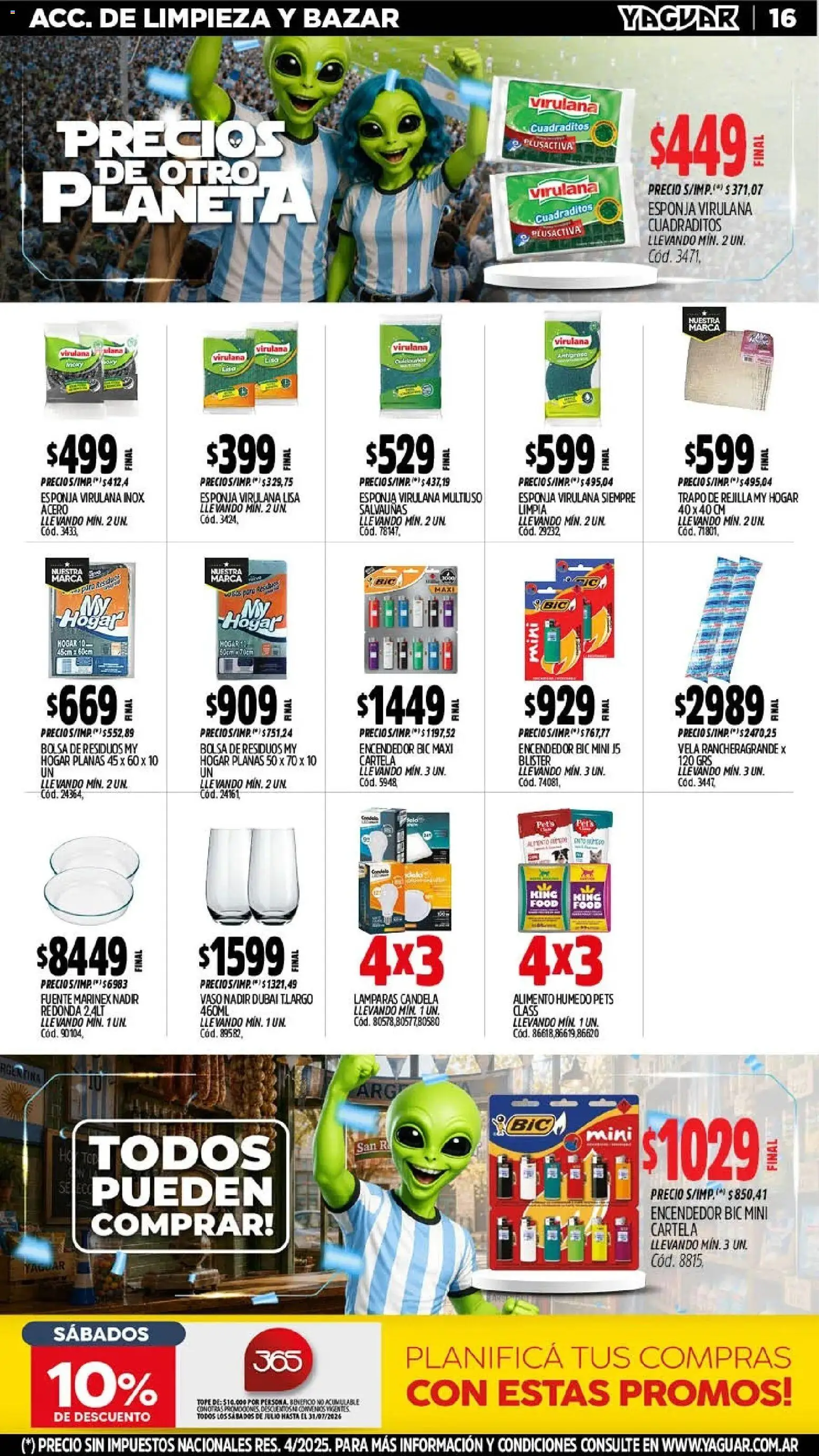 Vista previa del folleto de la tienda Yaguar válido desde el 13/07/2026 