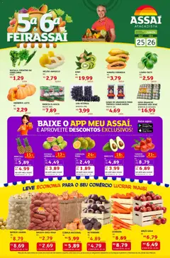 Pré-Visualização do folheto "Assaí Atacadista ofertas - CE" da loja Assaí Atacadista válido a partir de 25/06/2026