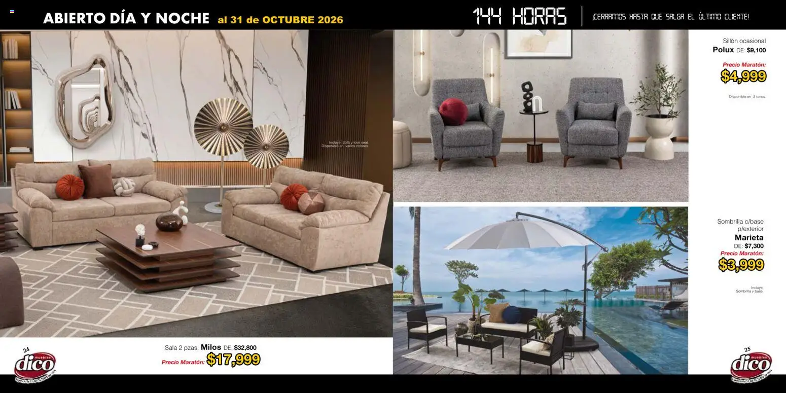Vista previa las ofertas de la tienda Muebles Dico - Muebles Dico catálogo desde el 22/01/2026 