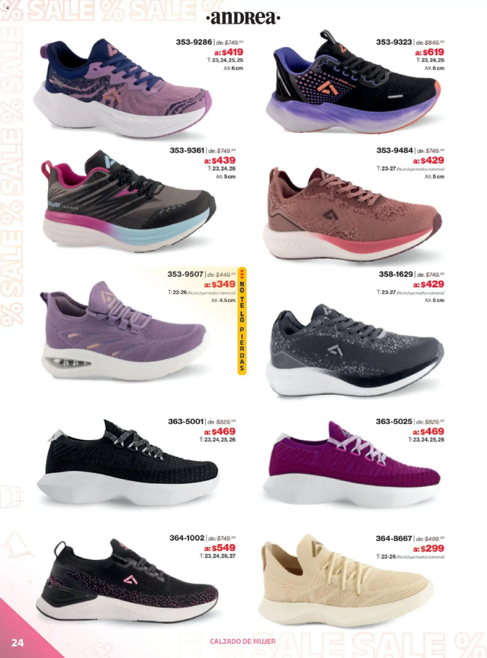 Vista previa las ofertas de la tienda Andrea - Catálogo Outlet desde el 21/12/2025 